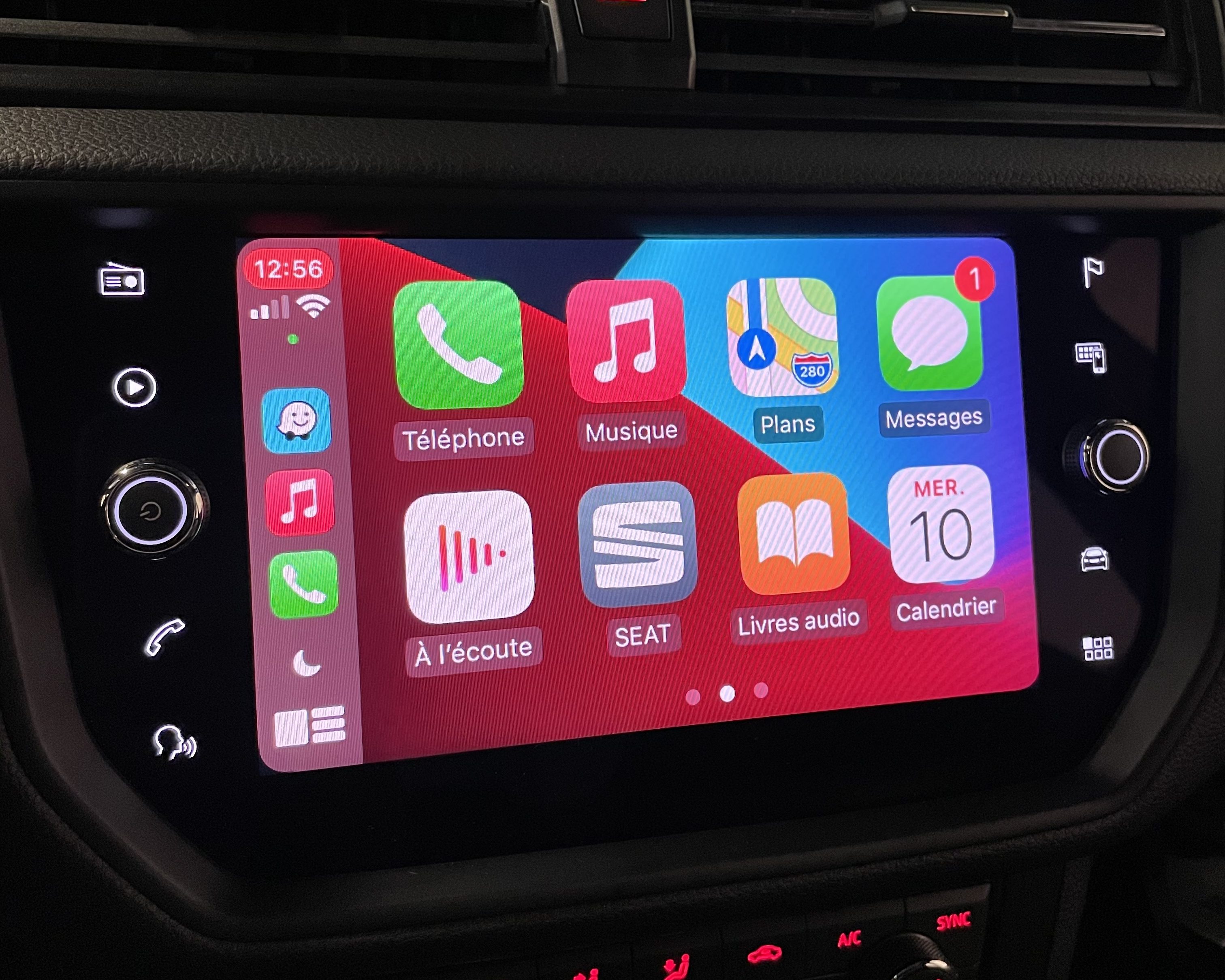 Dynavin Seat Ibiza 6J 2011 2016, GPS, CarPlay, Android Auto, Cámara