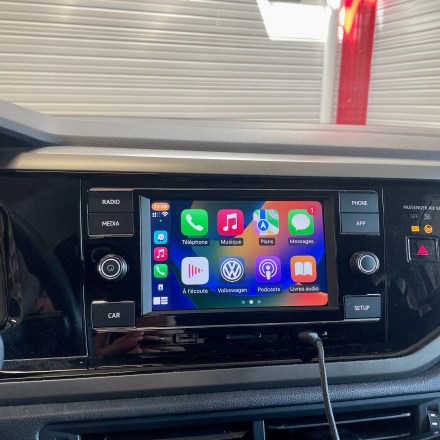 Autoradio MIB VW POLO 6 & T-ROC compatible Apple Carplay / Android Auto
